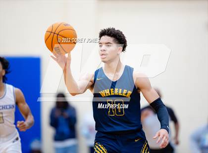 Thumbnail 3 in Wheeler vs McEachern (GHSA 7A Elite 8 Playoff) photogallery.