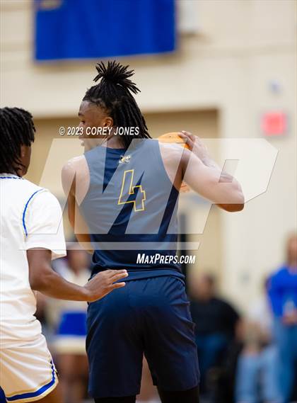 Thumbnail 3 in Wheeler vs McEachern (GHSA 7A Elite 8 Playoff) photogallery.