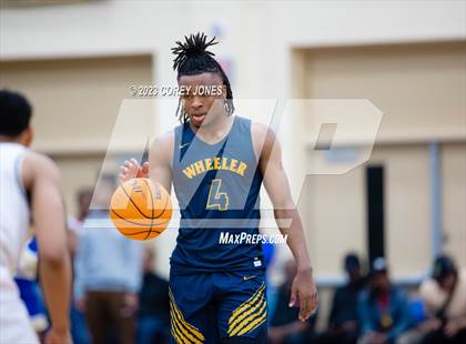 Thumbnail 2 in Wheeler vs McEachern (GHSA 7A Elite 8 Playoff) photogallery.