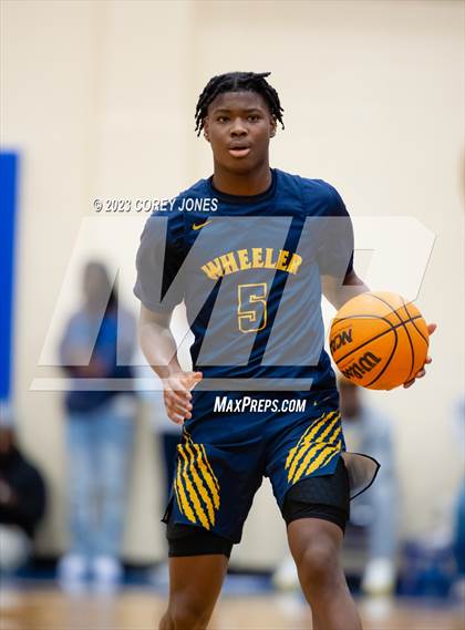 Thumbnail 2 in Wheeler vs McEachern (GHSA 7A Elite 8 Playoff) photogallery.