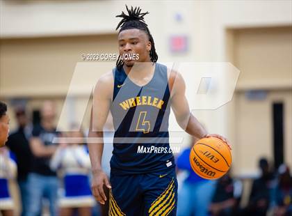 Thumbnail 1 in Wheeler vs McEachern (GHSA 7A Elite 8 Playoff) photogallery.