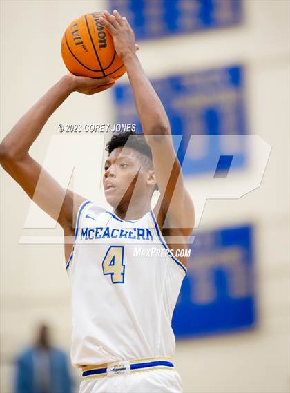Thumbnail 3 in Wheeler vs McEachern (GHSA 7A Elite 8 Playoff) photogallery.