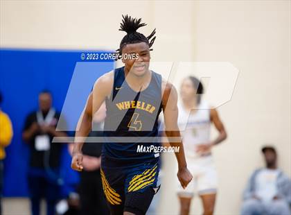 Thumbnail 3 in Wheeler vs McEachern (GHSA 7A Elite 8 Playoff) photogallery.