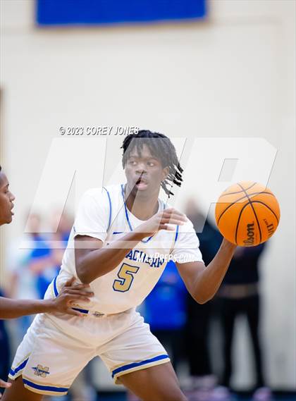 Thumbnail 2 in Wheeler vs McEachern (GHSA 7A Elite 8 Playoff) photogallery.