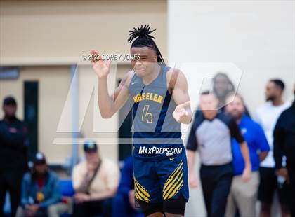 Thumbnail 2 in Wheeler vs McEachern (GHSA 7A Elite 8 Playoff) photogallery.