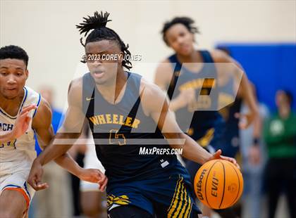 Thumbnail 2 in Wheeler vs McEachern (GHSA 7A Elite 8 Playoff) photogallery.