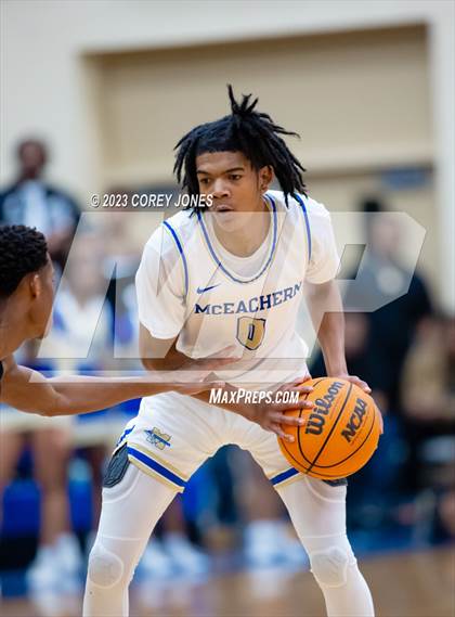 Thumbnail 1 in Wheeler vs McEachern (GHSA 7A Elite 8 Playoff) photogallery.