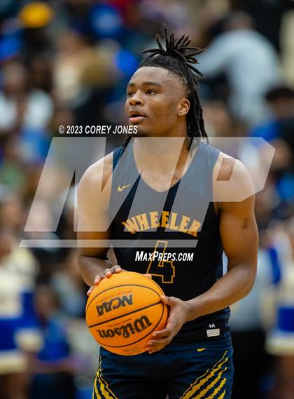 Thumbnail 2 in Wheeler vs McEachern (GHSA 7A Elite 8 Playoff) photogallery.