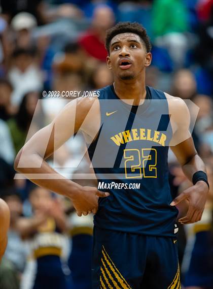 Thumbnail 1 in Wheeler vs McEachern (GHSA 7A Elite 8 Playoff) photogallery.