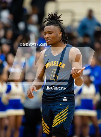Thumbnail 1 in Wheeler vs McEachern (GHSA 7A Elite 8 Playoff) photogallery.
