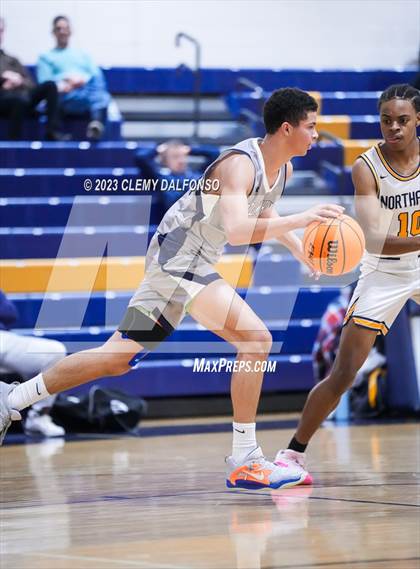 Thumbnail 2 in Columbine vs Northfield (Mullen Varsity Tournament) photogallery.