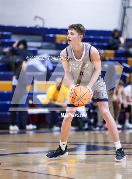 Thumbnail 3 in Columbine vs Northfield (Mullen Varsity Tournament) photogallery.
