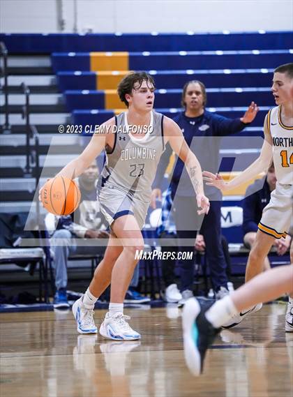 Thumbnail 3 in Columbine vs Northfield (Mullen Varsity Tournament) photogallery.