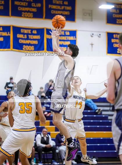 Thumbnail 3 in Columbine vs Northfield (Mullen Varsity Tournament) photogallery.