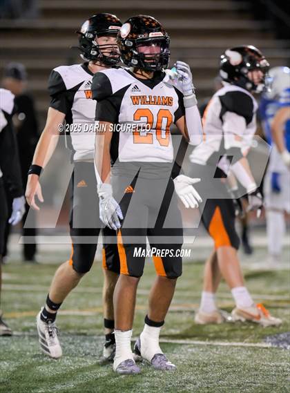 Thumbnail 1 in Williams vs Bagdad (AIA 1A Semifinal) photogallery.