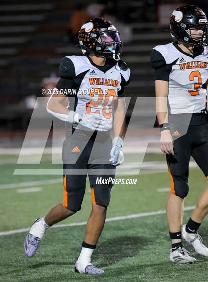 Thumbnail 2 in Williams vs Bagdad (AIA 1A Semifinal) photogallery.