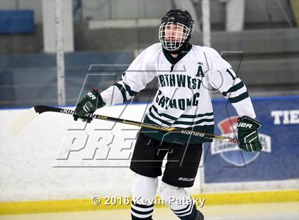 Thumbnail 2 in Hamden @ Northwest Catholic (CIAC D1 1st Round) photogallery.