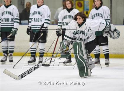 Thumbnail 1 in Hamden @ Northwest Catholic (CIAC D1 1st Round) photogallery.