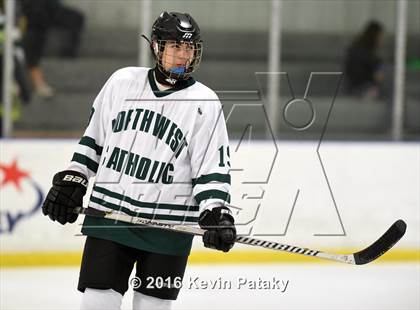 Thumbnail 1 in Hamden @ Northwest Catholic (CIAC D1 1st Round) photogallery.