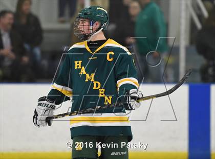 Thumbnail 3 in Hamden @ Northwest Catholic (CIAC D1 1st Round) photogallery.