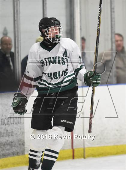 Thumbnail 3 in Hamden @ Northwest Catholic (CIAC D1 1st Round) photogallery.