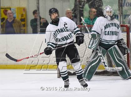 Thumbnail 2 in Hamden @ Northwest Catholic (CIAC D1 1st Round) photogallery.
