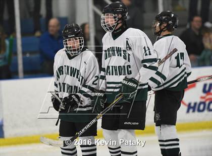 Thumbnail 3 in Hamden @ Northwest Catholic (CIAC D1 1st Round) photogallery.