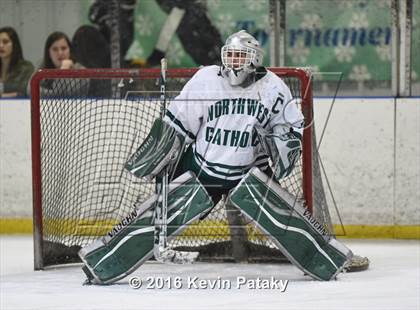 Thumbnail 1 in Hamden @ Northwest Catholic (CIAC D1 1st Round) photogallery.