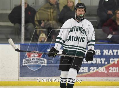 Thumbnail 2 in Hamden @ Northwest Catholic (CIAC D1 1st Round) photogallery.