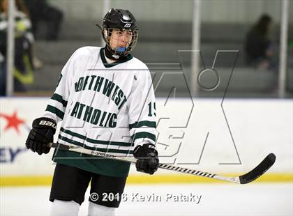Thumbnail 3 in Hamden @ Northwest Catholic (CIAC D1 1st Round) photogallery.