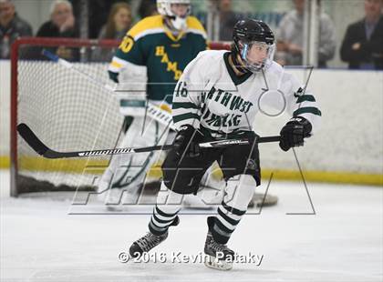 Thumbnail 3 in Hamden @ Northwest Catholic (CIAC D1 1st Round) photogallery.