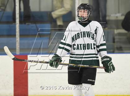 Thumbnail 3 in Hamden @ Northwest Catholic (CIAC D1 1st Round) photogallery.
