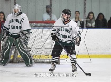 Thumbnail 1 in Hamden @ Northwest Catholic (CIAC D1 1st Round) photogallery.