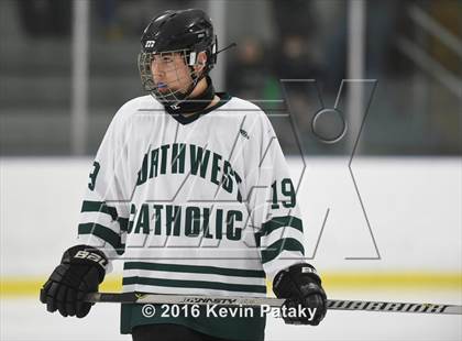 Thumbnail 1 in Hamden @ Northwest Catholic (CIAC D1 1st Round) photogallery.