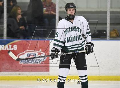 Thumbnail 3 in Hamden @ Northwest Catholic (CIAC D1 1st Round) photogallery.