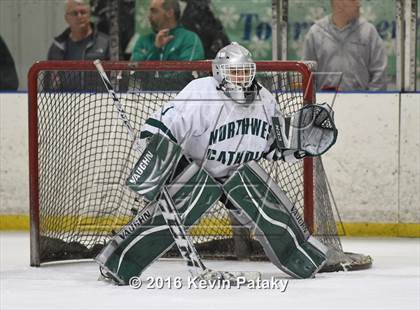 Thumbnail 3 in Hamden @ Northwest Catholic (CIAC D1 1st Round) photogallery.
