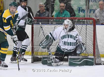 Thumbnail 3 in Hamden @ Northwest Catholic (CIAC D1 1st Round) photogallery.