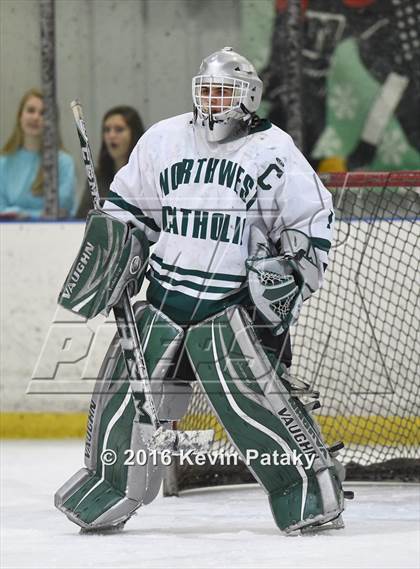 Thumbnail 3 in Hamden @ Northwest Catholic (CIAC D1 1st Round) photogallery.