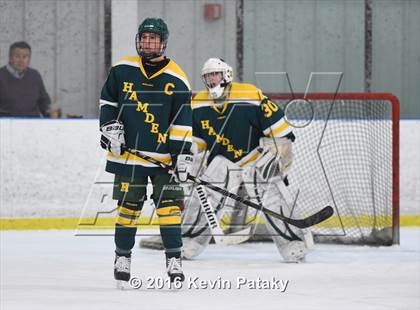Thumbnail 2 in Hamden @ Northwest Catholic (CIAC D1 1st Round) photogallery.