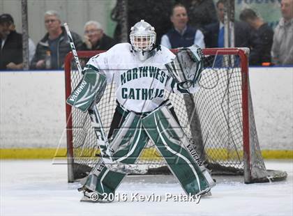 Thumbnail 1 in Hamden @ Northwest Catholic (CIAC D1 1st Round) photogallery.
