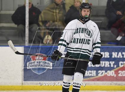 Thumbnail 3 in Hamden @ Northwest Catholic (CIAC D1 1st Round) photogallery.