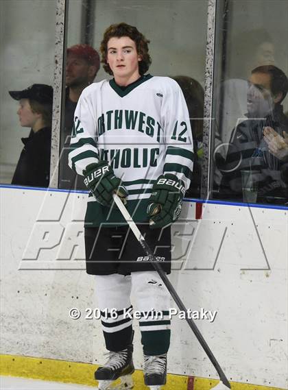 Thumbnail 3 in Hamden @ Northwest Catholic (CIAC D1 1st Round) photogallery.