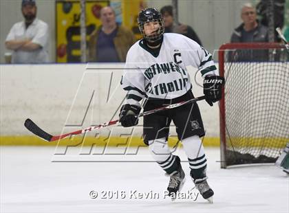 Thumbnail 1 in Hamden @ Northwest Catholic (CIAC D1 1st Round) photogallery.