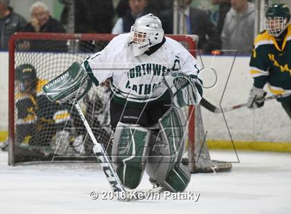 Thumbnail 2 in Hamden @ Northwest Catholic (CIAC D1 1st Round) photogallery.