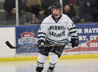 Thumbnail 3 in Hamden @ Northwest Catholic (CIAC D1 1st Round) photogallery.