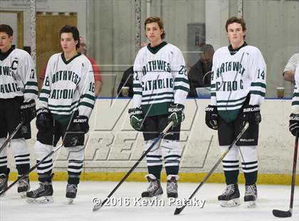 Thumbnail 2 in Hamden @ Northwest Catholic (CIAC D1 1st Round) photogallery.