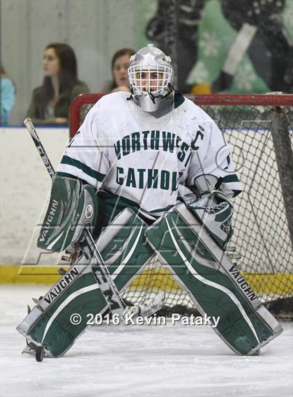 Thumbnail 2 in Hamden @ Northwest Catholic (CIAC D1 1st Round) photogallery.
