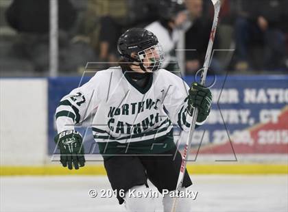 Thumbnail 2 in Hamden @ Northwest Catholic (CIAC D1 1st Round) photogallery.