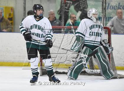 Thumbnail 1 in Hamden @ Northwest Catholic (CIAC D1 1st Round) photogallery.