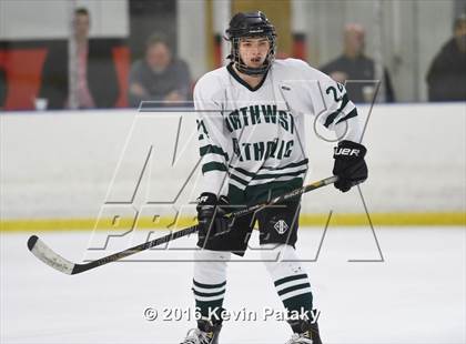 Thumbnail 3 in Hamden @ Northwest Catholic (CIAC D1 1st Round) photogallery.
